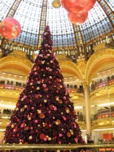 Christmas Tree at Galerie Lafayette